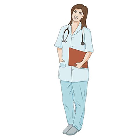 How To Draw A Nurse Easy Drawing Art