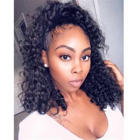 Brazilian Curly With A Lace Closure This Is The Natural State Of The