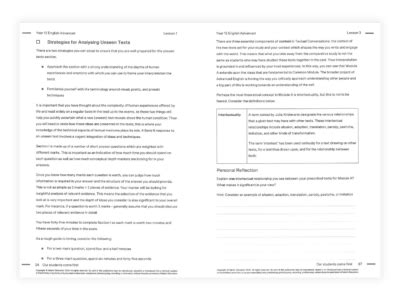 Hsc English Advanced Trial Exam Preparation Course Matrix Education