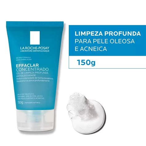 Gel De Limpeza Facial La Roche Posay Effaclar Concentrado 150g