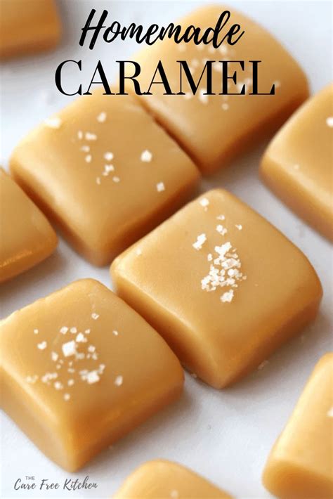 This Recipe For Homemade Caramel Candy Is An Easy Step By Step Guide