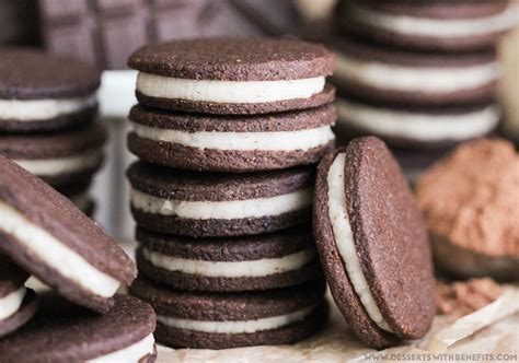 Healthy Homemade Oreos Recipe Sugar Free Gluten Free Vegan Oreos