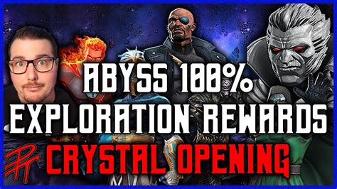 Abyss 100 Exploration Crystal Opening MCOC YouTube