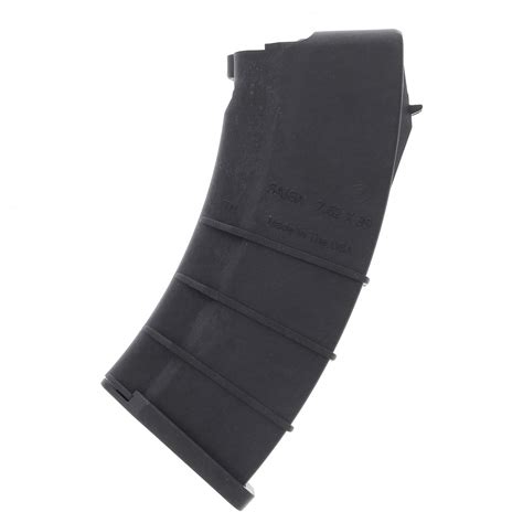 Sgm Tactical Saiga X Mm Round Polymer Black Magazine