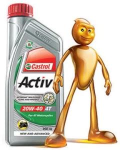 Castrol Activ T W Actibond Synthetic Blend Engine Oil Price In