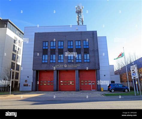 Cardiff Central Fire Station 2023 Stock Photo Alamy