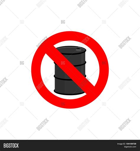 Stop Oil Barrel Fuel Vector Photo Free Trial Bigstock