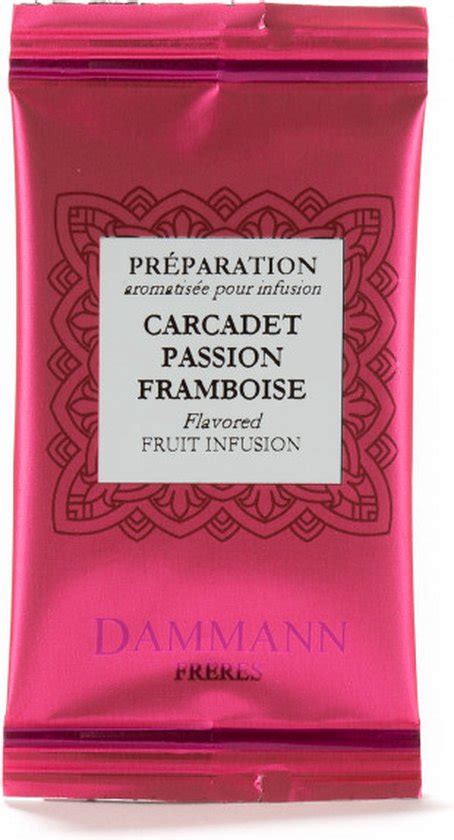 Dammann Fr Res Carcadet Passion Framboise Verpakte Theezakjes