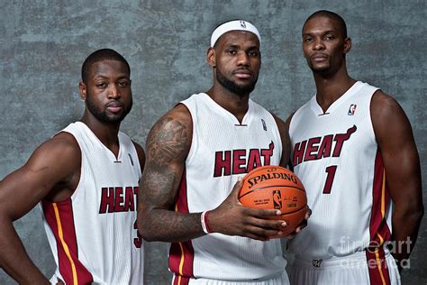 Dwyane Wade And Lebron James Beach