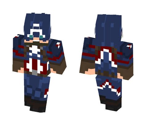 Download Captain America Civil War Minecraft Skin For Free