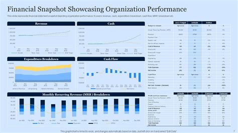 Financial Snapshot Powerpoint Ppt Template Bundles Ppt Slide