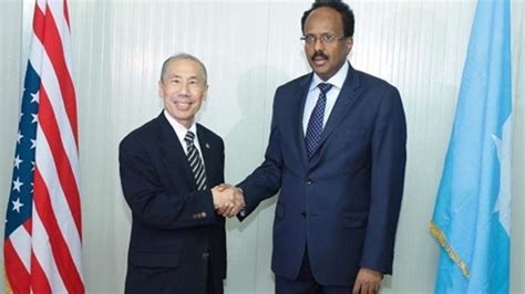 New Us Ambassador To Somalia Presents His Credentials To Somali President