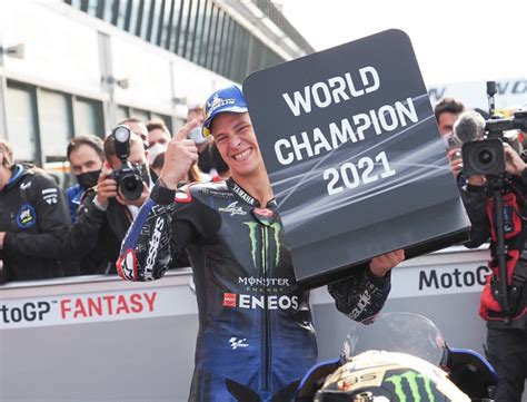 Fabio Quartararo Campione Del Mondo MotoGP 2021