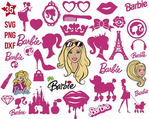 Barbie Svg Barbie Bundle Svg Barbie Svg Barbie Png Barbie Dxf