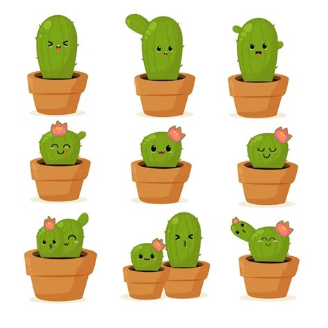 Ilustraci N De Cactus Vector Premium