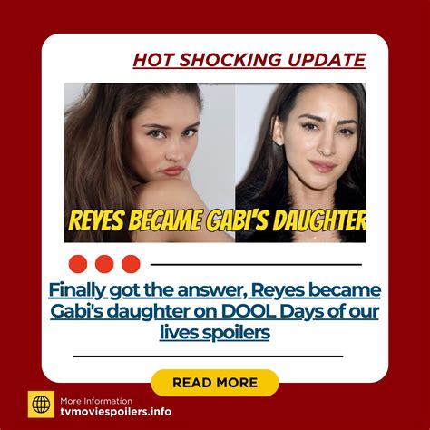 DOOLs - Hot Shocking Update!! Finally got the answer, Reyes became Gabi
