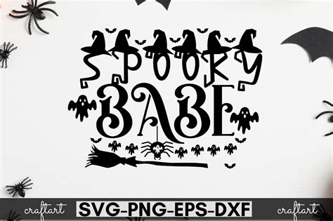 Spooky Babe Svg Spooky Babe Graphic By Craftart Creative Fabrica