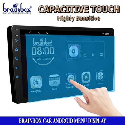 Brainbox TV Mobil OEM Honda Brio Mobilio BRV 2016 2022 Android Headunit