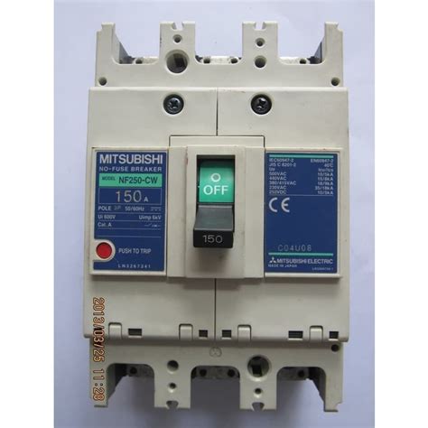 Jual MCCB NFB Breaker Mitsubishi NF 250CW NF250CW NF250 CW 150A