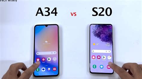 Samsung A34 Vs S20 Speed Test Youtube