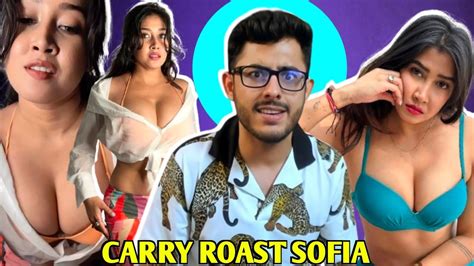 Carryminati Roast Sofia Ansari Youtube Roast Sofia Youtube