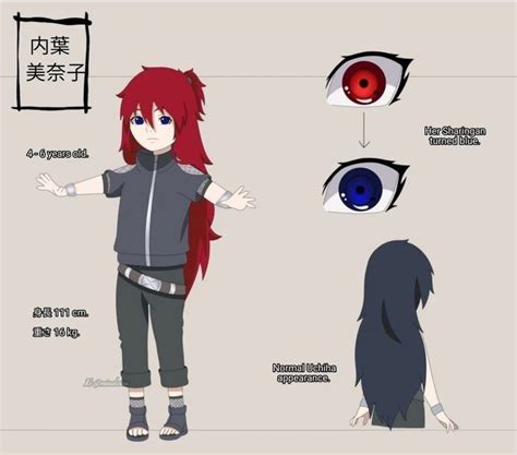 Naruto Oc Settei Minako Uchiha Gambar Anime Fotografi Pemandangan