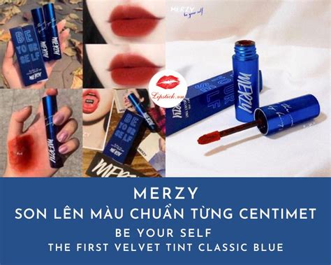 Review Son Merzy V Vỏ Xanh Màu Đỏ Gạch Đẹp Nhất Siêu Hot
