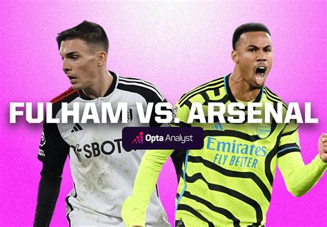 The Analyst Fulham Vs Arsenal Prediction