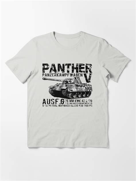 Panther Tank Essential T Shirt For Sale By Deathdagger Redbubble