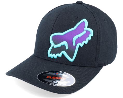 Toxsyk Black Flexfit Fox Cap Hatstoreworld