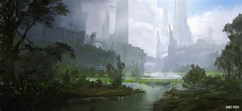 ArtStation - Fantasy Environment Design - Step by Step, James Paick ...