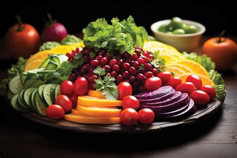 Premium AI Image Vibrant And Nutritious Salad Showcasing A Colorful