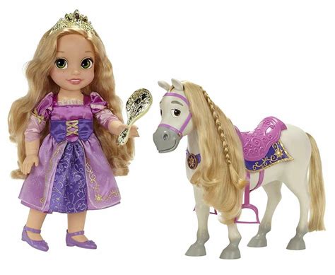 Coffret Poup E Raiponce Et Le Cheval Maximus Disney