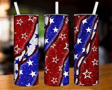 American Tumbler Png American Flag Png 20oz Skinny Tumbler Etsy