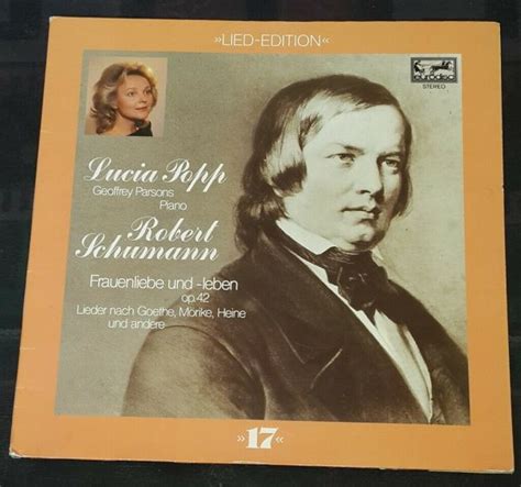 Lucia Popp Geoffrey Parsons Schumann Eurodisc Gold Label Lp Ex