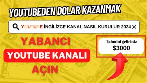 Youtube Yabancı Kanal Nasıl Açılır 4 Dakika da İngilizce kanal kurun