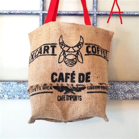 Burlap Coffee Bags Etsy