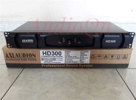 POWER AMPLIFIER DIGITAL AXL AUDION HD300 HD 300 ORIGINAL Lazada