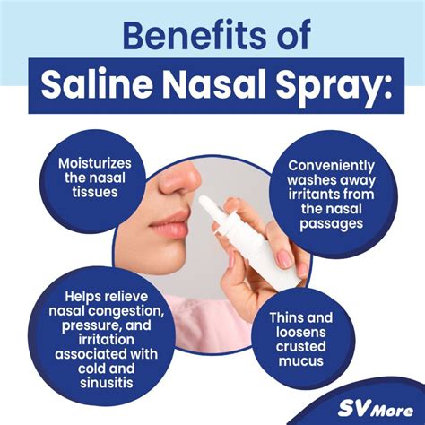 Saline Nasal Spray for Respiratory Health: Benefits and Advantages - SV ...