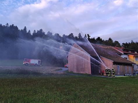 Alarmübung Brand in landwirtschaftlichem Anwesen Eppenschlag