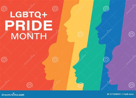 Pride Day Lgbtq Concept Lgbt Pride Month Poster Design Background