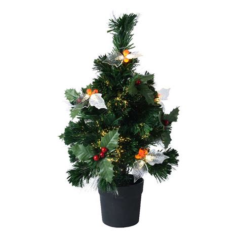 Everlands Fibre Optic Durham Pre Lit Christmas Tree Ft