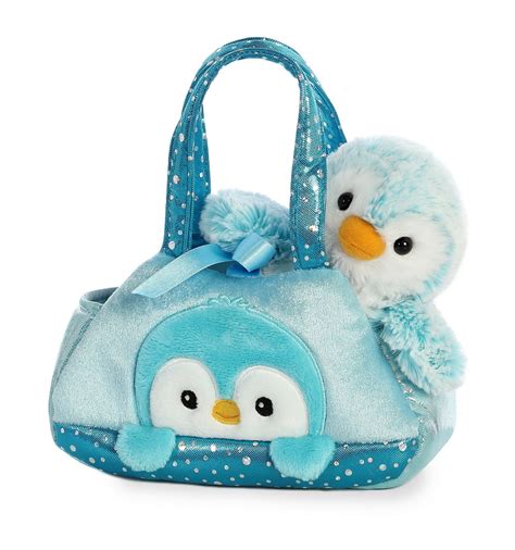 Buy Aurora Fancy Pal Pet Carrier Blue Penguin At Mighty Ape Nz