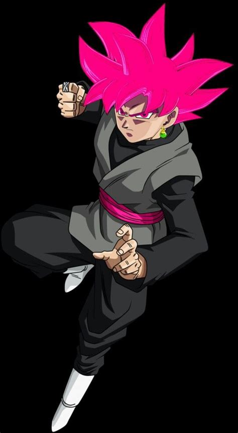 Goku Black SSJ GOD Rosé Dragões Dragon