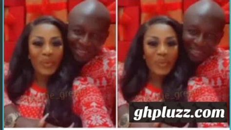 Nana Akua Addo Husband Squeezing Her Big Oranges Video