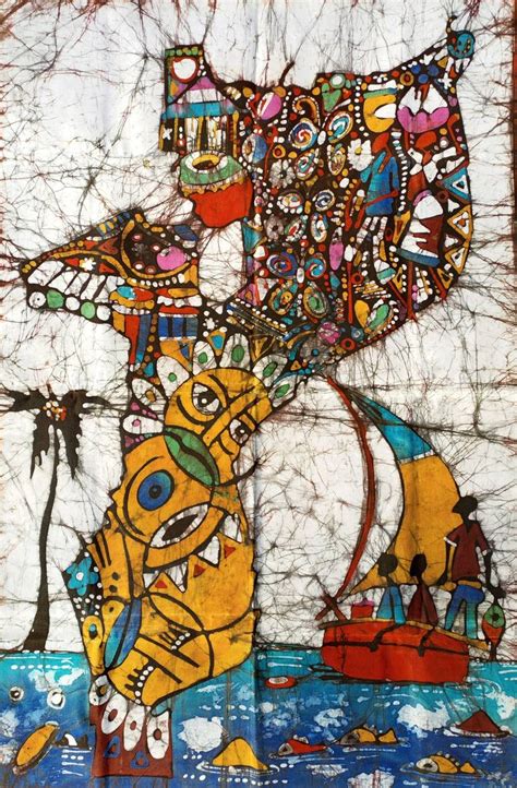 Map of Mozambique, African art, African wall art, African Painting by ...