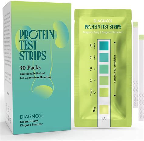 Protein Urine Test Strips Kit Individually Packed At Home Urine