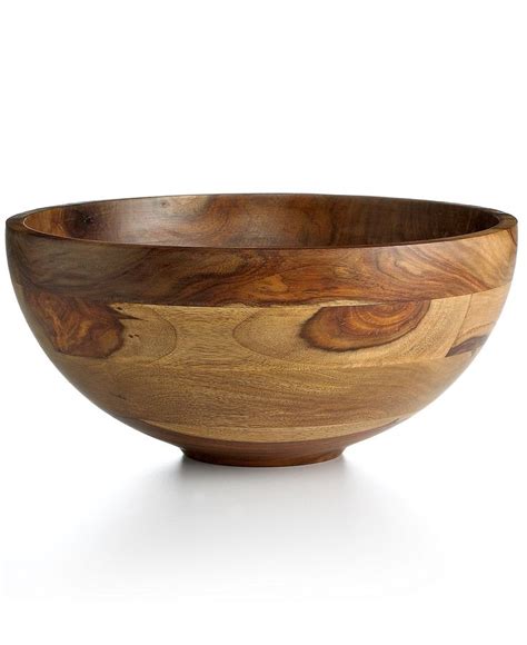 Martha Stewart Collection Wood Serveware 15 Serving Bowl Serveware