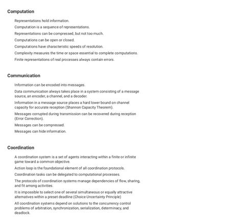 Raghav Agrawal On Twitter Top Level Summary Of Computing Principles