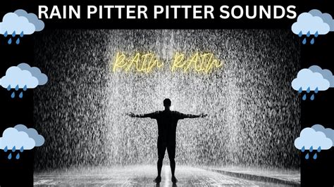 Rain Pitter Pitter Sounds Relaxing Sounds Meditate Youtube